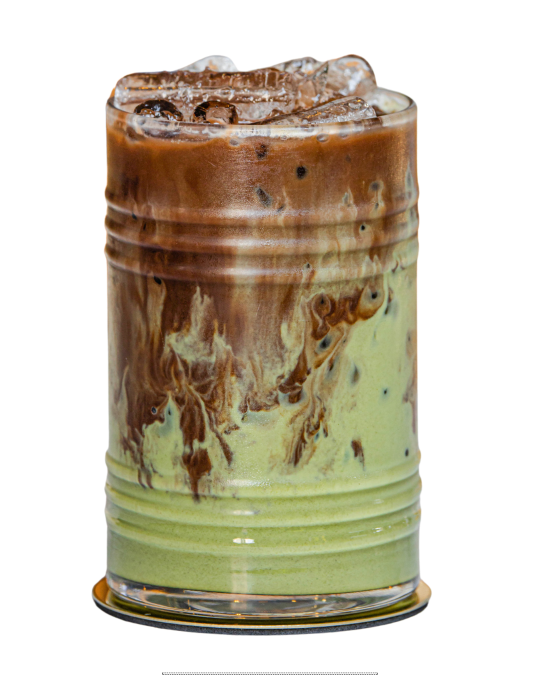 Starbucks Iced Dubai Chocolate Matcha