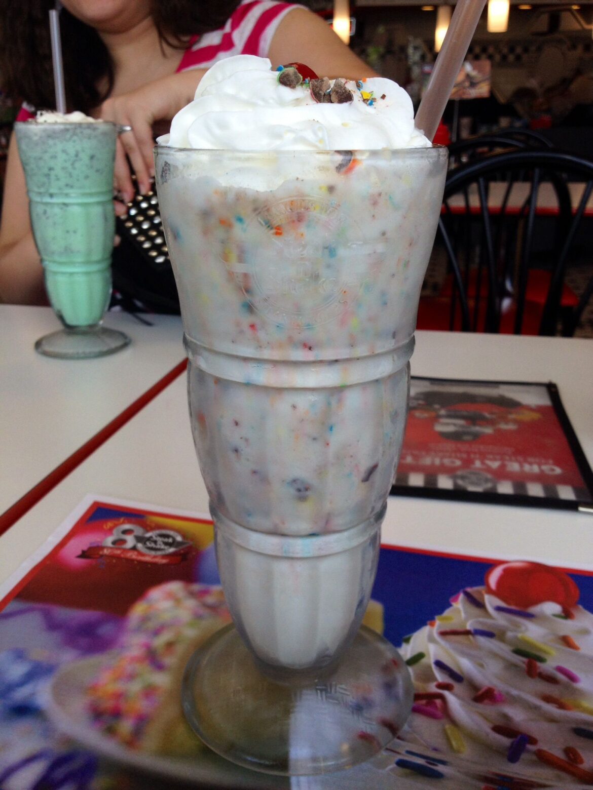 Steak n Shake Patriot Milkshake