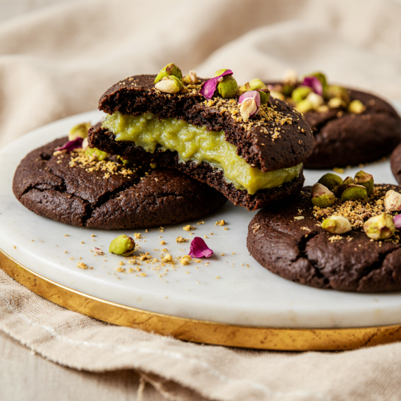 Dubai Chocolate Chewy Cookie