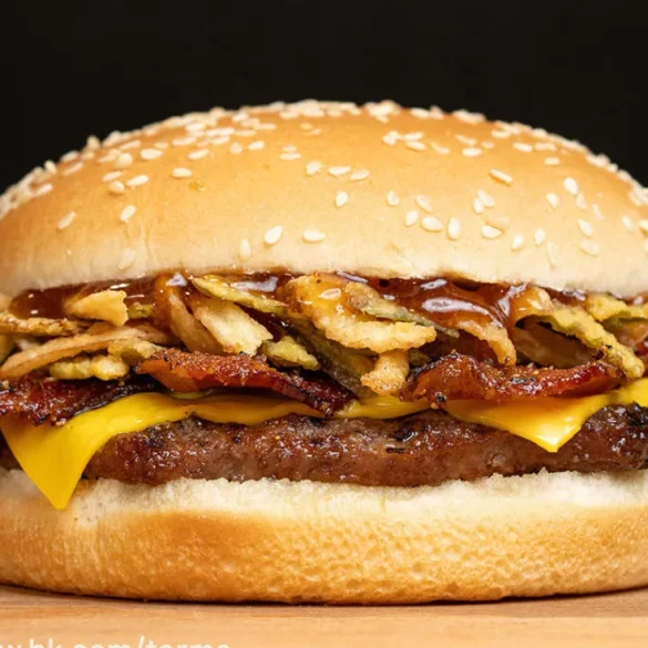 Burger King Maple Boubon Whopper