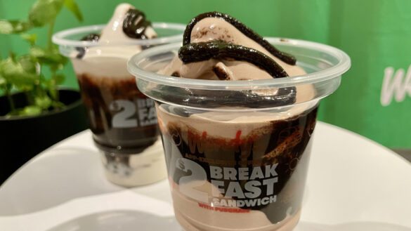 Wendys Thin Mint Frosty